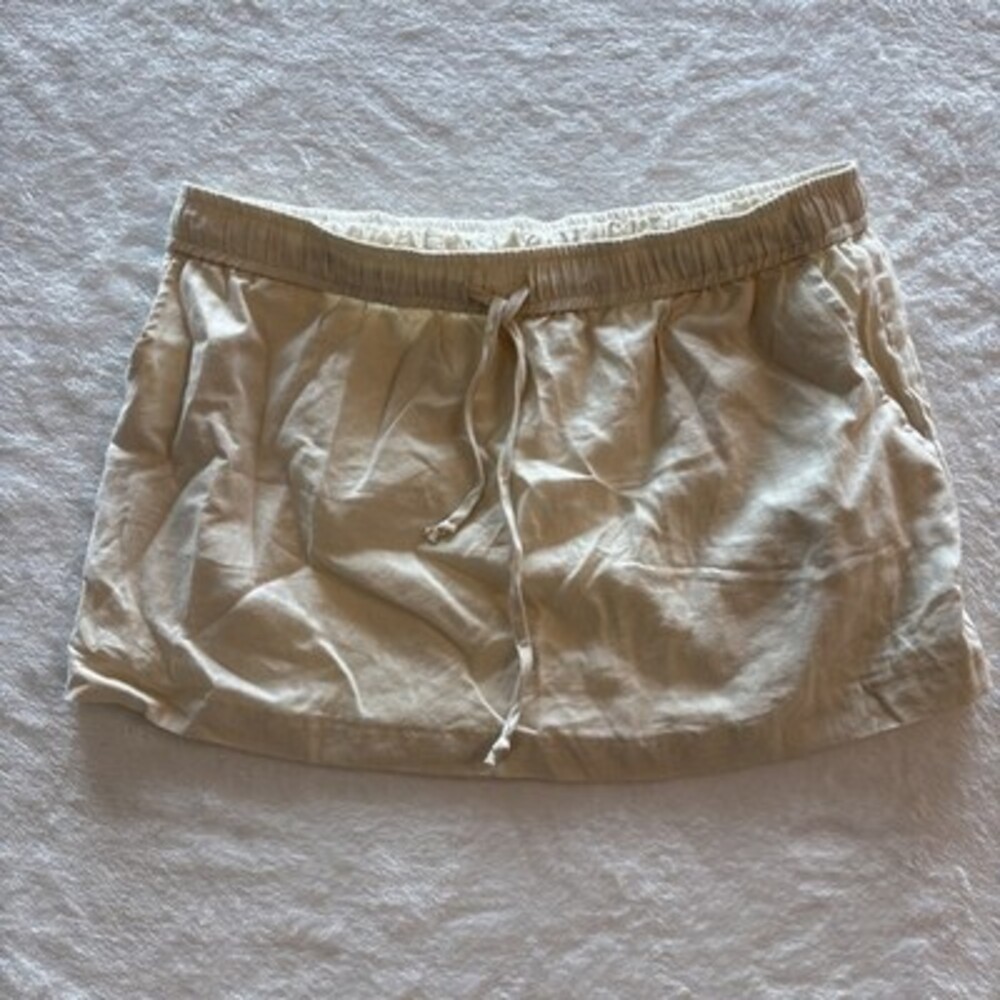urban renewal Skirt, Linen Size Large, Cream